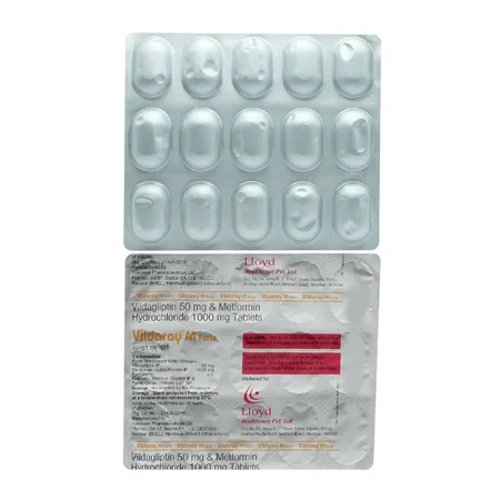 Vildaray M Forte Tablet 15's