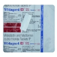 Vildagard M 50/500mg Tablet 15's