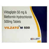 Vilzato M 500 Tablet 10's, Pack of 10 TABLETS