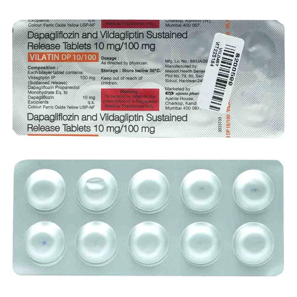 Vilatin DP 10/100 Tablet 10's