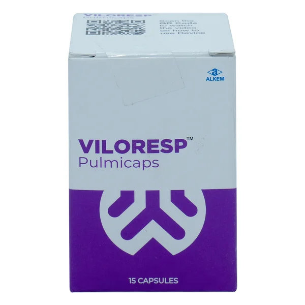 Viloresp 100/25  Pulmicaps 15's, Pack of 1 CAPSULE