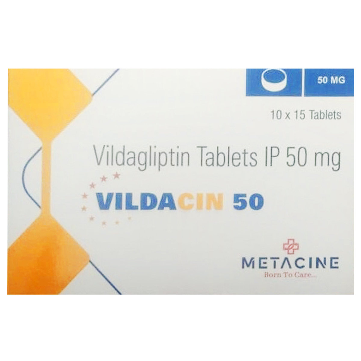Vildacin 50 Tablet 15's, Pack of 15 Vildacin 50 Tablet 15's, Pack of 15