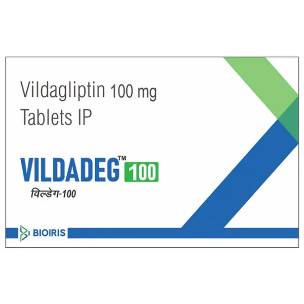 Vildadeg 100 Tablet 10's, Pack of 10