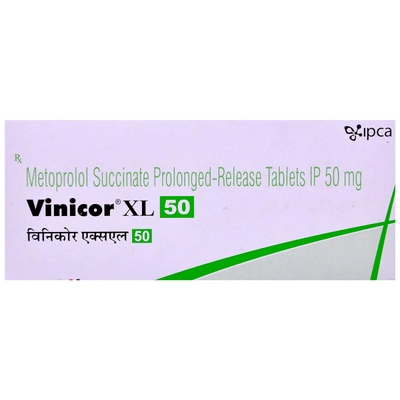 Vinicor XL 50 Tablet 10's, Pack of 10 TABLETS