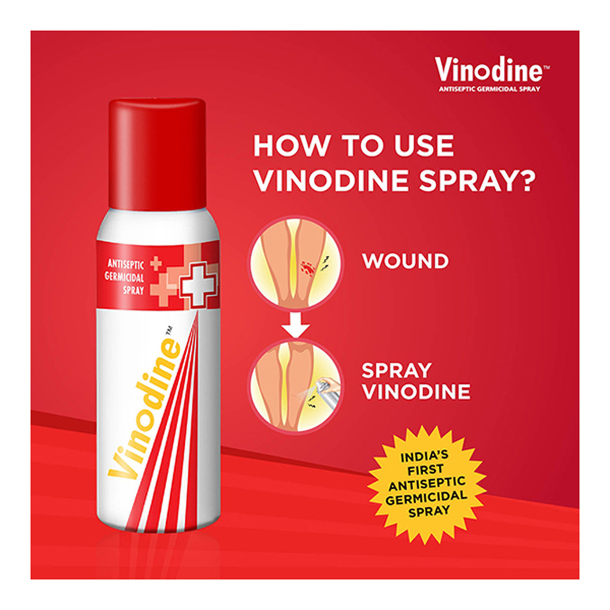Vinodine Spray 75 gm, Pack of 1 SPRAY Vinodine Spray 75 gm, Pack of 1 SPRAY