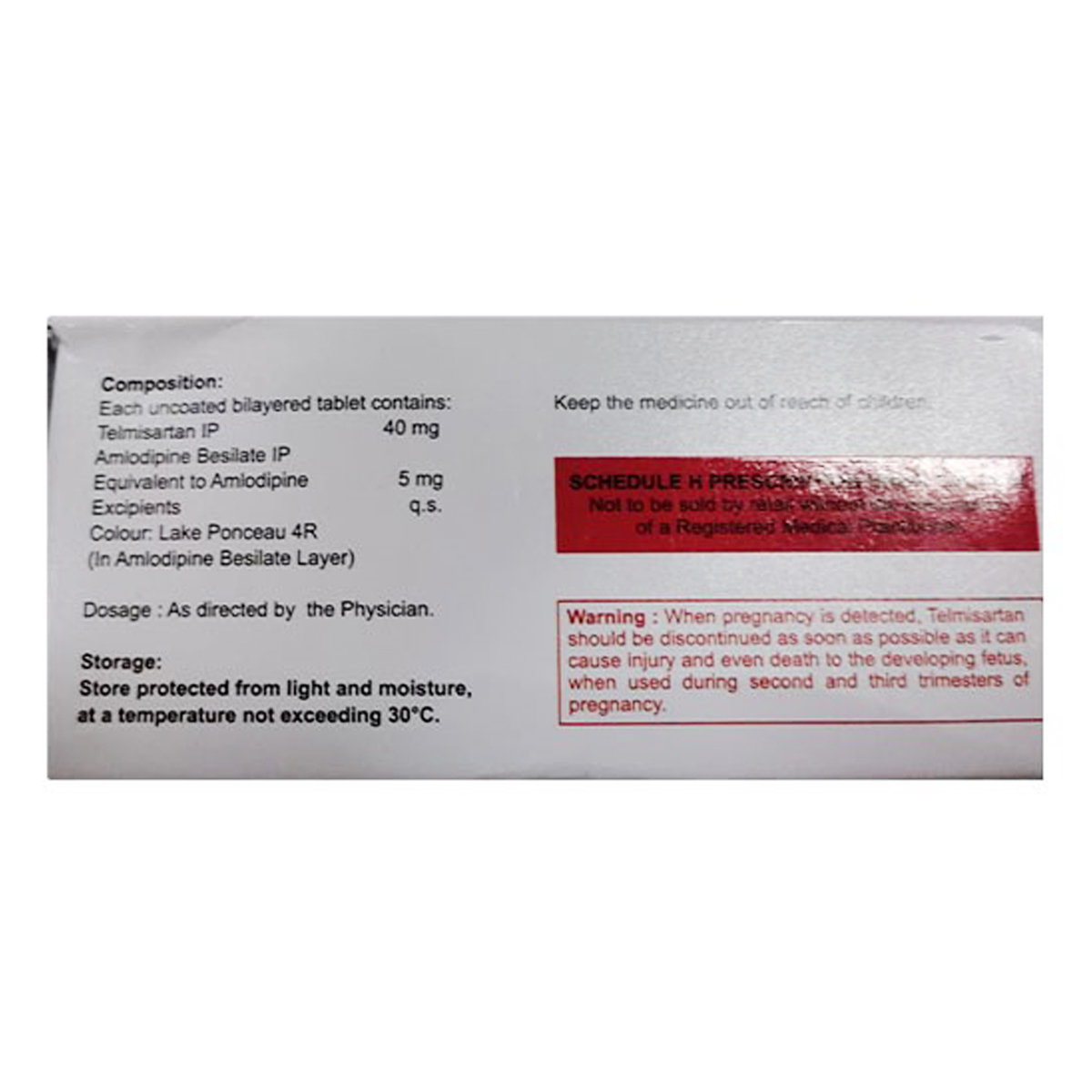 Vintel AM 40 Tablet 15's, Pack of 15 TabletS Vintel AM 40 Tablet 15's, Pack of 15 TabletS