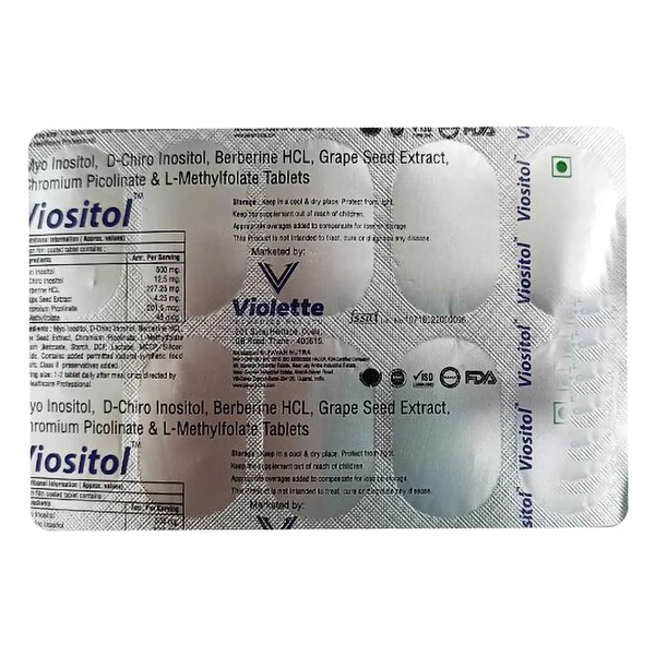 Viositol Tablet 10's