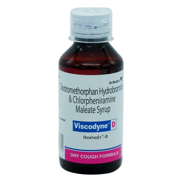 Viscodyne D Syrup 100 ml, Pack of 1 SYRUP