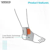 Vissco Ankle Binder Small, 1 Count, Pack of 1