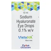 Vista HA 0.1% Eye Drop 10 ml, Pack of 1 EYE DROP