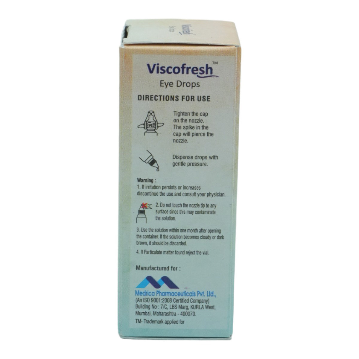 Viscofresh Eye Drops 10 ml, Pack of 1 Eye Drops Viscofresh Eye Drops 10 ml, Pack of 1 Eye Drops