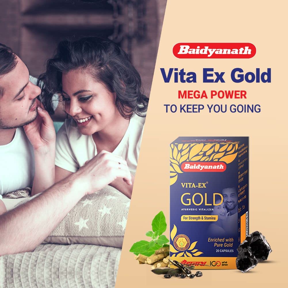 Baidyanath Vita-Ex Gold, 20 Tablets, Pack of 1 Baidyanath Vita-Ex Gold, 20 Tablets, Pack of 1