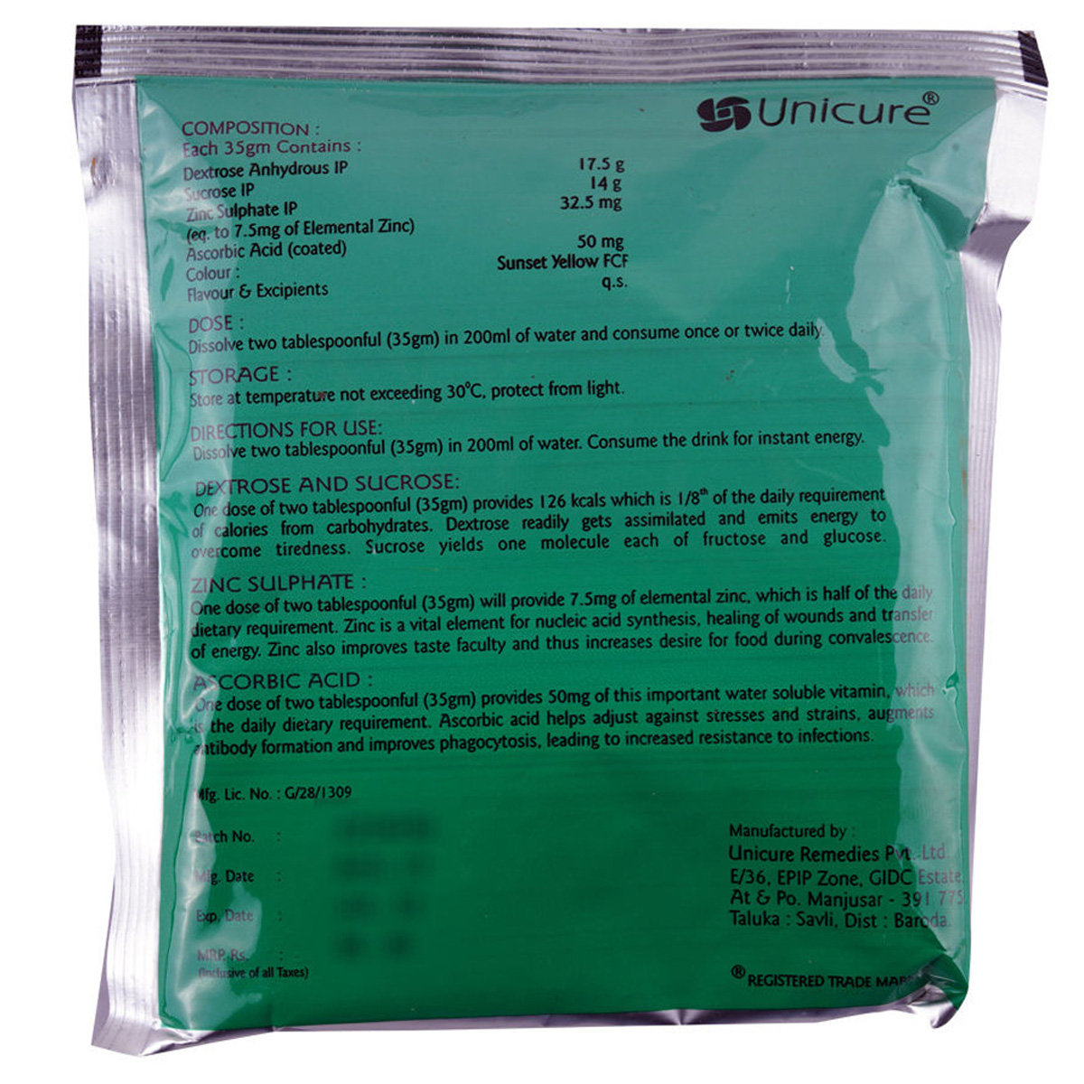 Vital Z Powder 140 gm, Pack of 1 Vital Z Powder 140 gm, Pack of 1