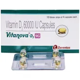 Vitanova-D3 SG Capsule 4's, Pack of 4 CAPSULES