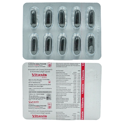 Vitaxis Capsule 10's, Pack of 10