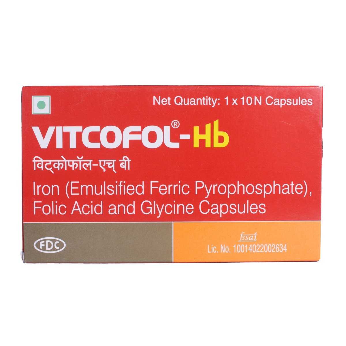 Vitcofol-HB Capsule 10's, Pack of 10 CapsuleS Vitcofol-HB Capsule 10's, Pack of 10 CapsuleS