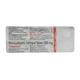 Vitencial 1500mcg Sl Tablet 10's, Pack of 10 TabletS