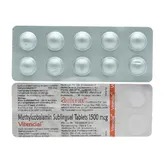 Vitencial 1500mcg Sl Tablet 10's, Pack of 10 TabletS