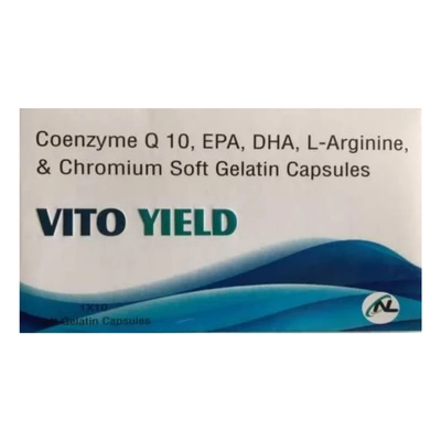 Vito Yield Softgel Capsule 10's, Pack of 10 SOFTGELSS