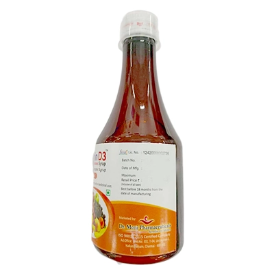 Vitonin D3 Syrup 200 ml, Pack of 1 SYRUP