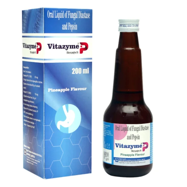 Vitazyme P Pineapple Syrup 200 ml