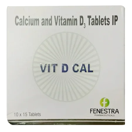 Vit D Cal Tab 15'S