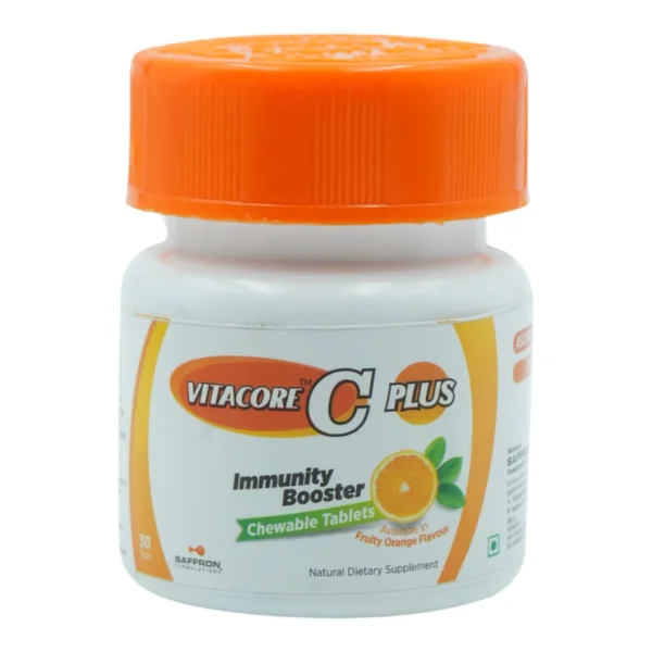 Vitacore C Plus Fruity Orange Flavour Chewable Tablet 30's