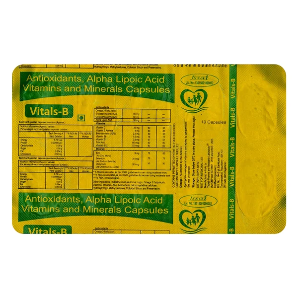 Vitals-B Capsule 10'S