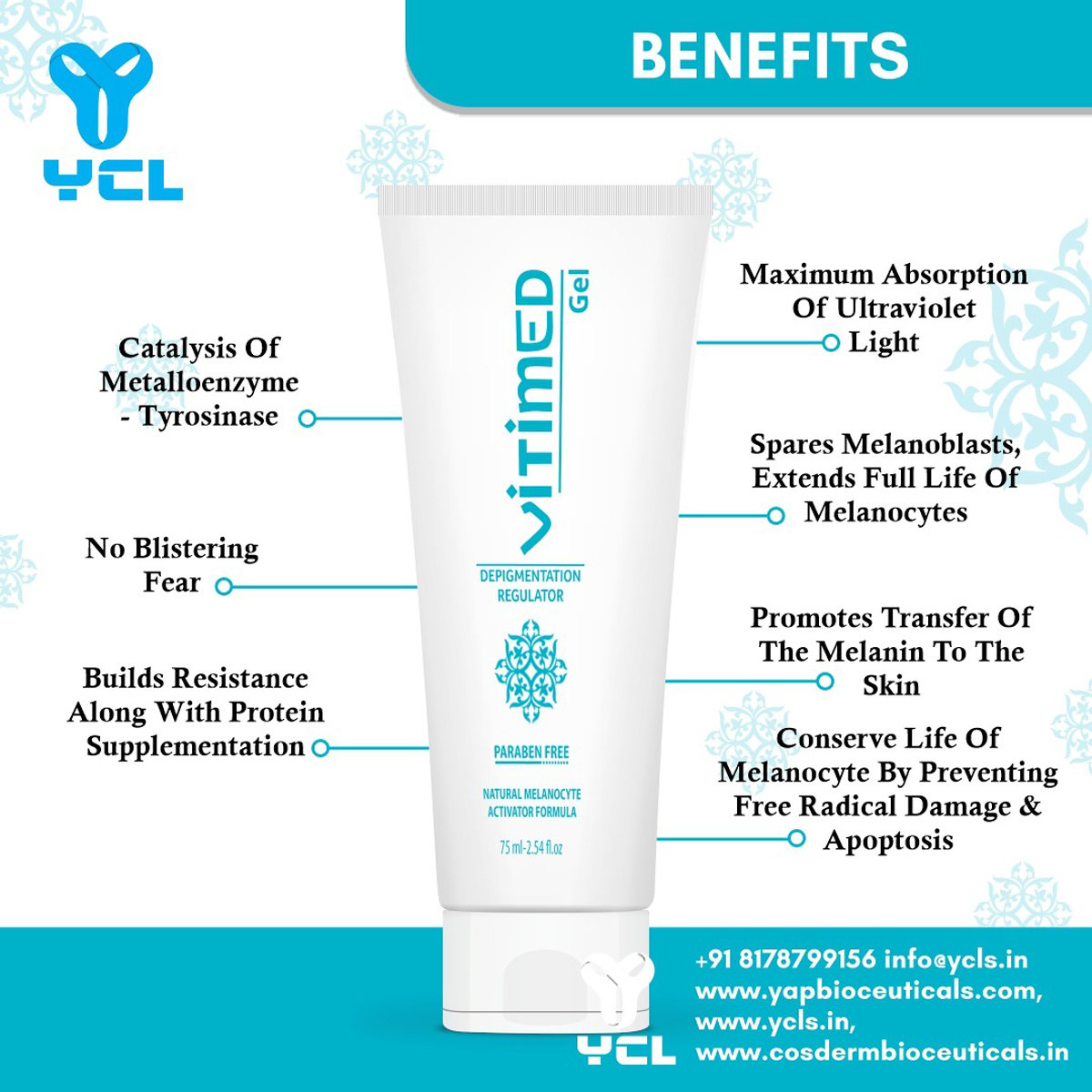 Vitimed Gel 75 ml, Pack of 1 Vitimed Gel 75 ml, Pack of 1