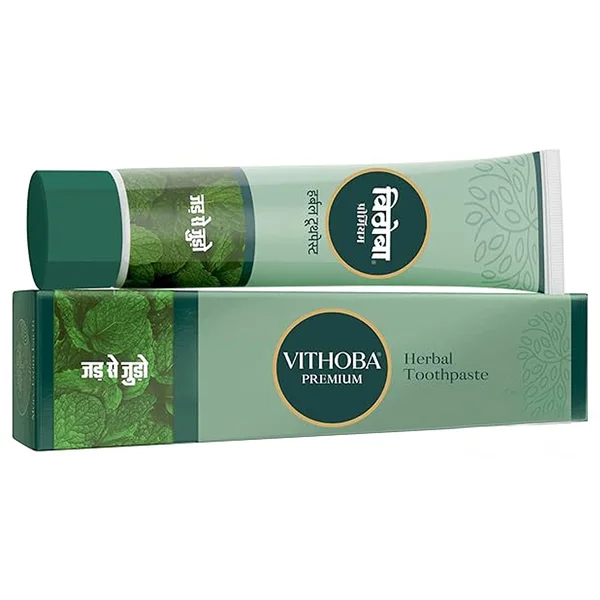 Vithoba Premium Herbal Toothpaste, 40 gm