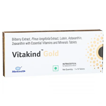 Vitakind Gold Tablet 10's