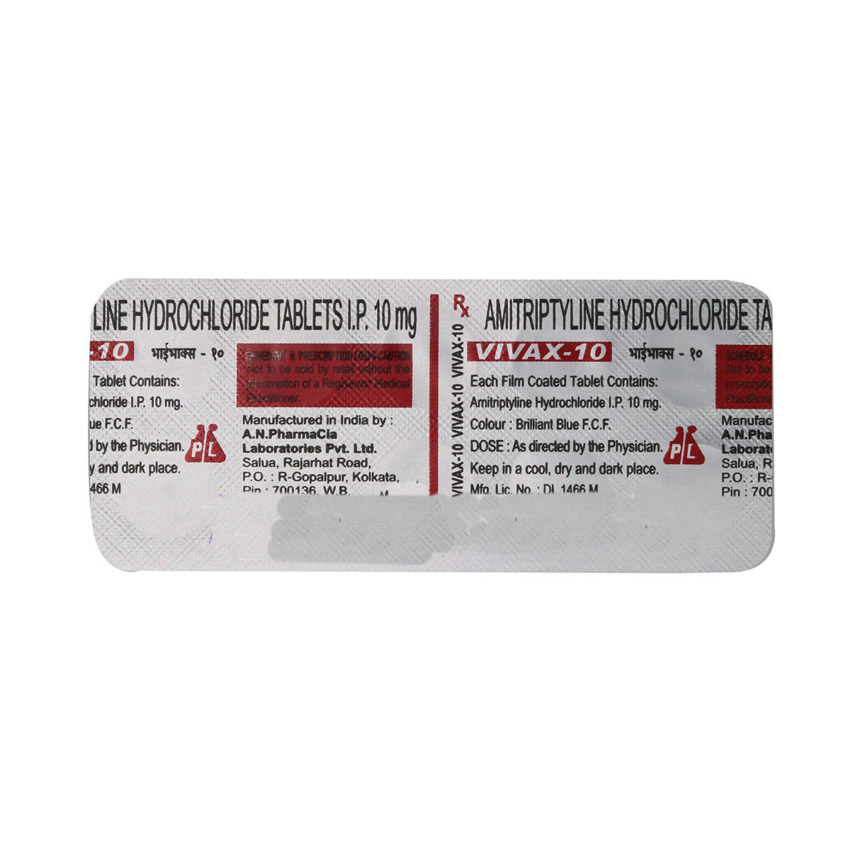VIVAX 10MG TABLET Price, Uses, Side Effects, Composition - Apollo Pharmacy