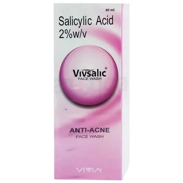 Vivsalic Face Wash, 60 ml