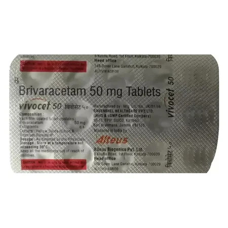 Vivocet 50 Tablet 15's