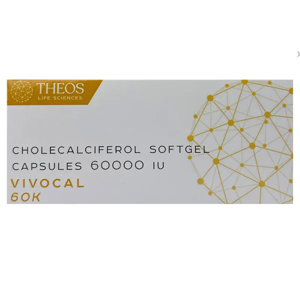 Vivocal 60K Softgel Capsule 4's