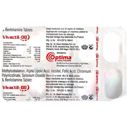 Vivactil-OD Tablet 10's