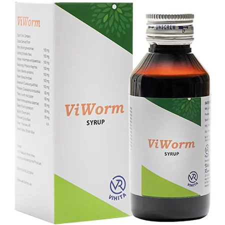 Vihita Viworm Syrup, 100 ml