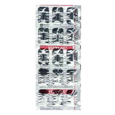 Vizylac Capsule 15's, Pack of 15 CAPSULES