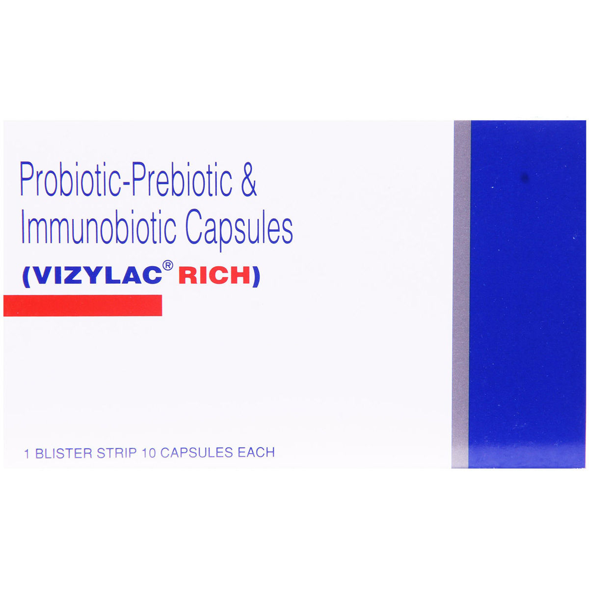 Buy Vizylac Rich Capsule 10's Online
