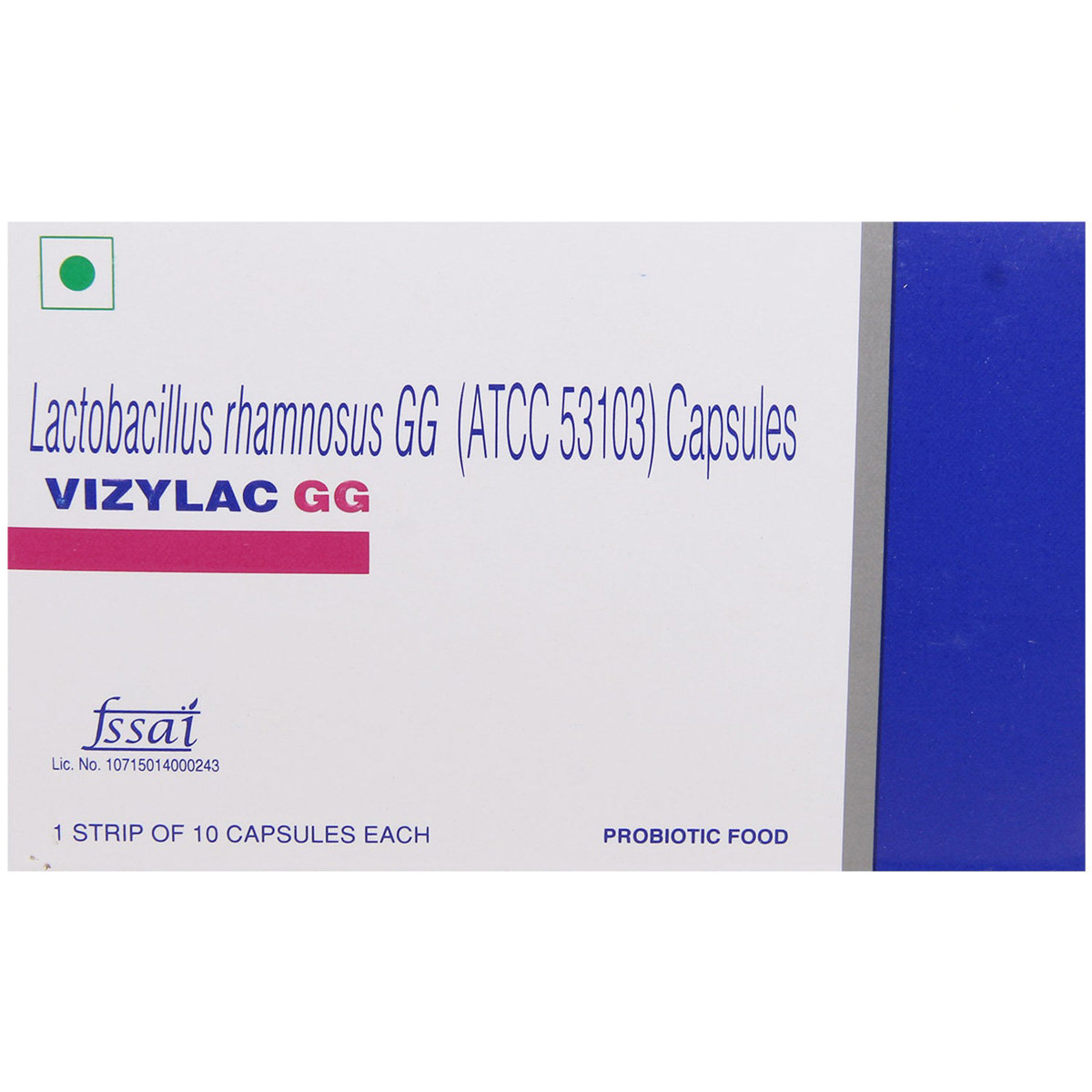 Vizylac GG Capsule 10's, Pack of 10 CAPSULES Vizylac GG Capsule 10's, Pack of 10 CAPSULES