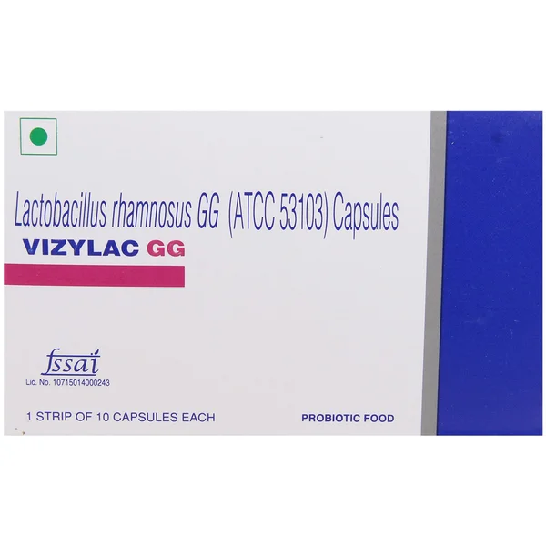 Vizylac GG Capsule 10's, Pack of 10 CAPSULES