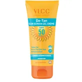 VLCC De-Tan SPF 50 PA+++ Sunscreen Gel Creme, 100 gm, Pack of 1
