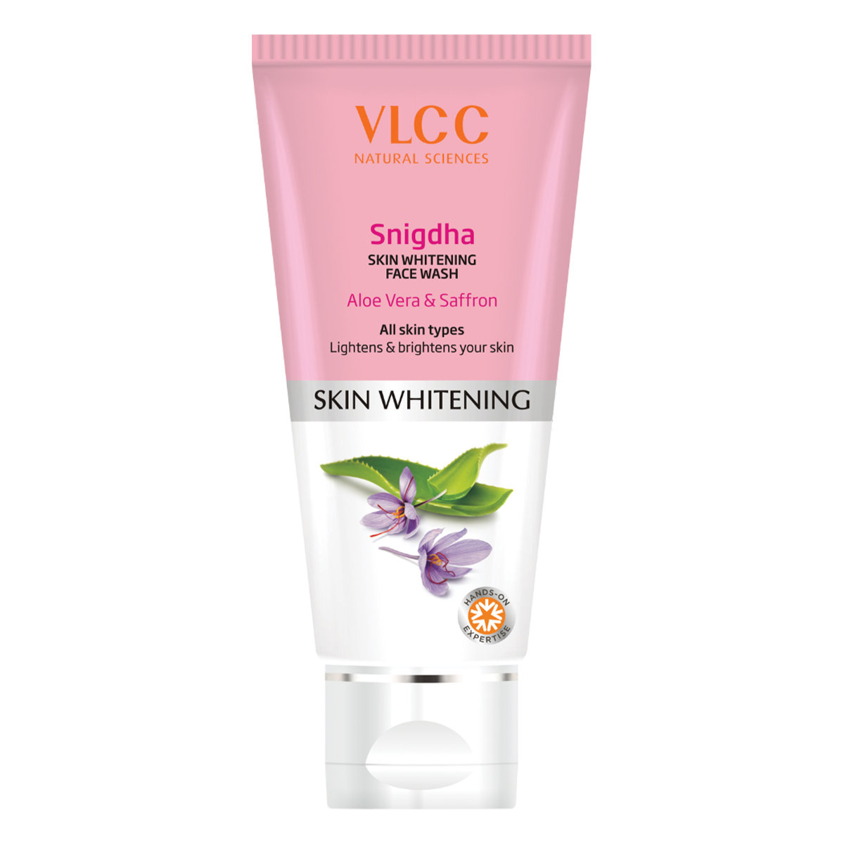 VLCC Snigdha Skin Whitening Face Wash 100 ml | Aloe Vera & Saffron | Lightens & Brightens The Skin | All Skin Type, Pack of 1 VLCC Snigdha Skin Whitening Face Wash 100 ml | Aloe Vera & Saffron | Lightens & Brightens The Skin | All Skin Type, Pack of 1
