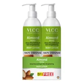 VLCC Almond Body Lotion, 2 x 350 ml, Pack of 1