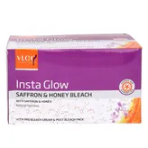 VLCC Instaglow Saffron &amp; Honey Bleach, 30 gm, Pack of 1