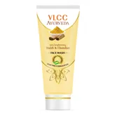VLCC Ayurveda Skin Brightening Haldi &amp; Chandan Face Wash, 100 ml, Pack of 1