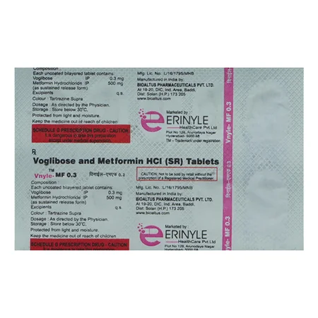 Vnyle-MF 0.3 Tablet 10's