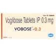 Vobose-0.3 Tablet 10's