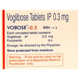 Vobose-0.3 Tablet 10's, Pack of 10 TABLETS