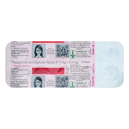 Vobit R 1/0.3mg Tablet 10's